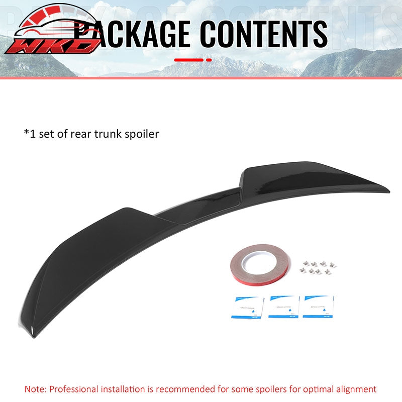Wholesale 11-23 Chrysler 300 Sedan Trunk Spoiler Gloss Black M Style Rear Wing ABS - Wikond Auto