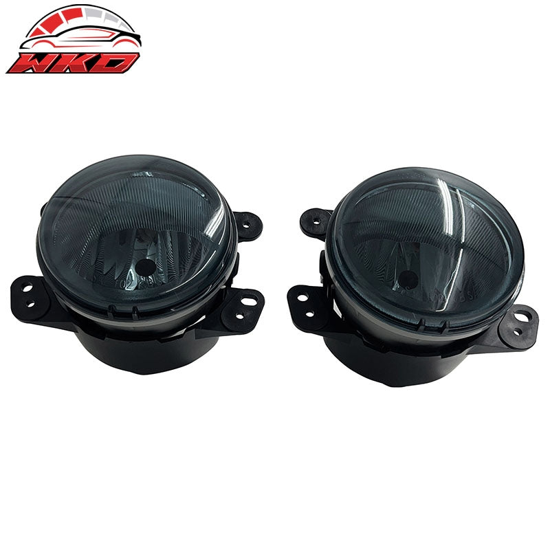 Fits 05-10 Chrysler 300 Touring PT Cruiser Fog Lights Lamps Smoke Lens W/Wiring