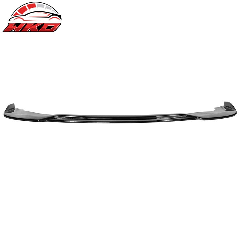 Fits 15-23 Chrysler 300 V2 Style Gloss Black Front Bumper Lip Spoiler PP