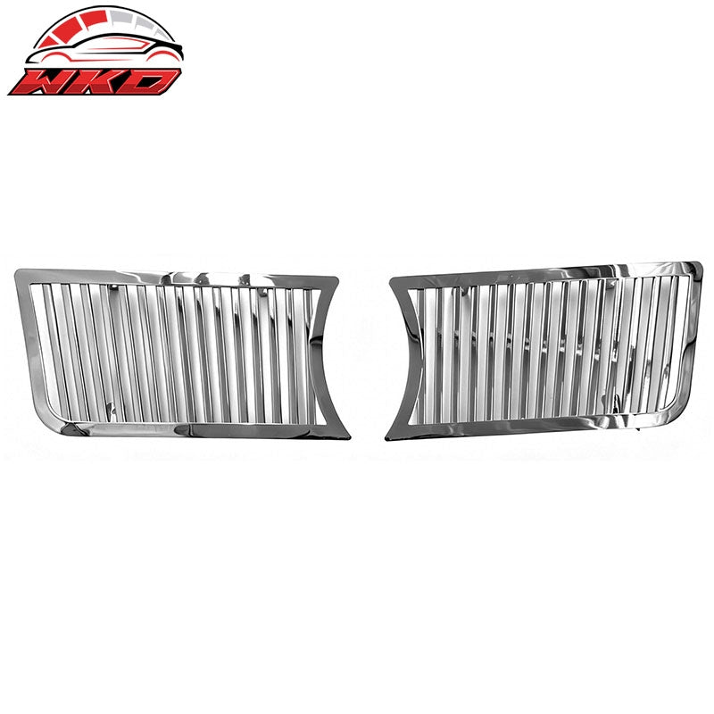 Wholesale 05-10 Chrysler 300C Chrome Lower Grille Stainless Steel- Vertical Bar Style