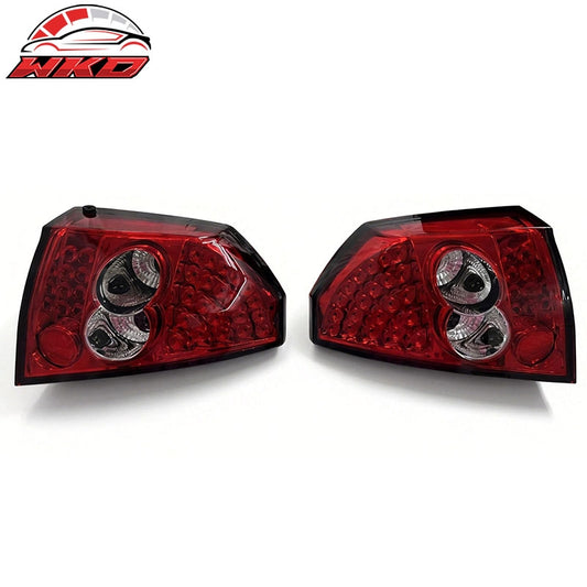 Wholesale For 05-08 Chrysler 300C Left Right Tail Lights Lamps Red Housing Clear Lens Pair