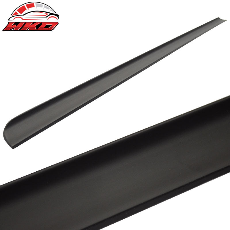 Fits 05-10 Chrysler 300 300C 4Dr Sedan PU Flexible Unpainted Black Trunk Spoiler