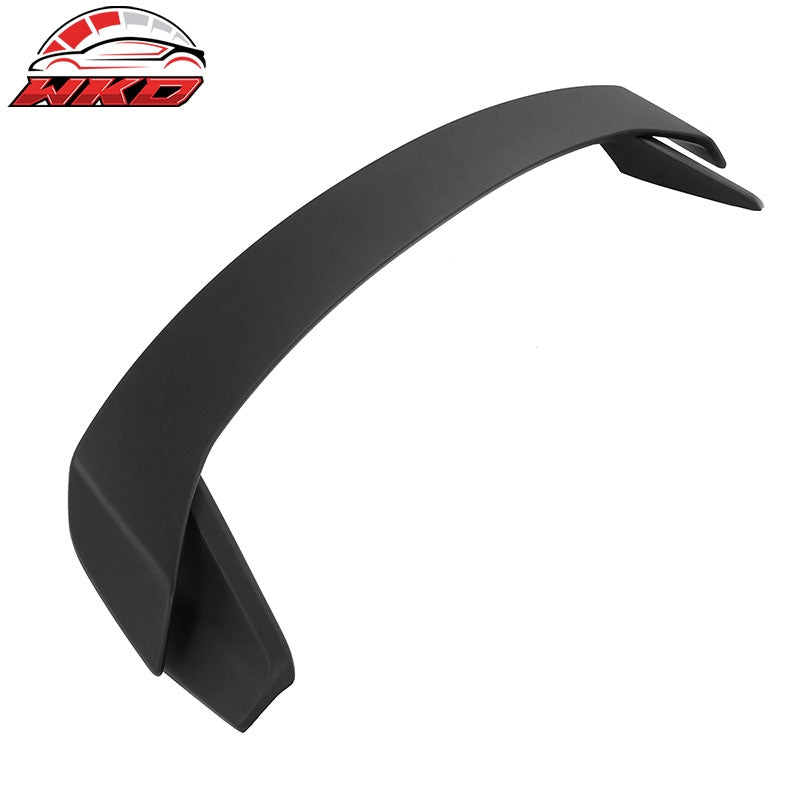 Fits 22-26 Honda Civic 11th 4D Trunk Spoiler HPD Style Rear Wing Matte Black Lip