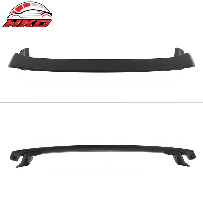 Fits 22-26 Honda Civic 11th 4D Trunk Spoiler HPD Style Rear Wing Matte Black Lip