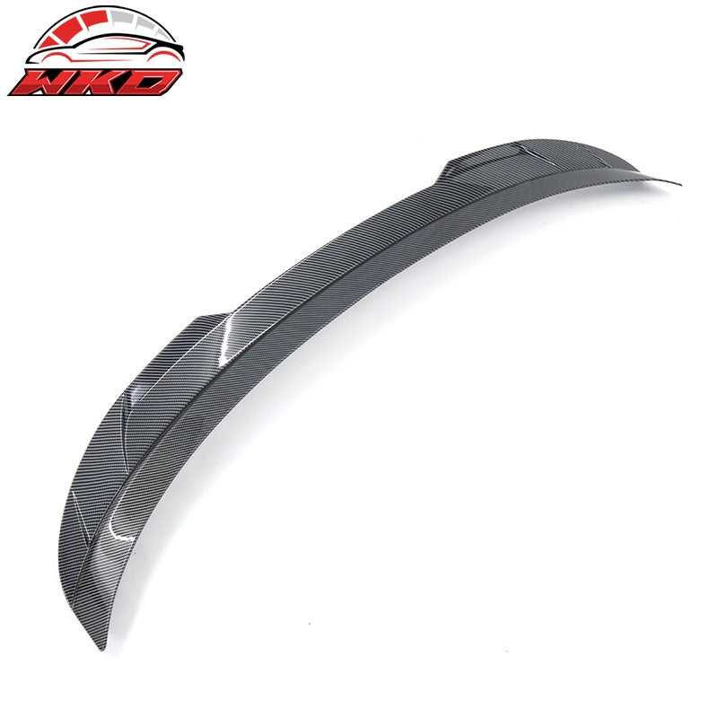 Fits 22-26 Honda Civic 11th 4DR Trunk Spoiler FE-C Style Wing Carbon Fiber Print