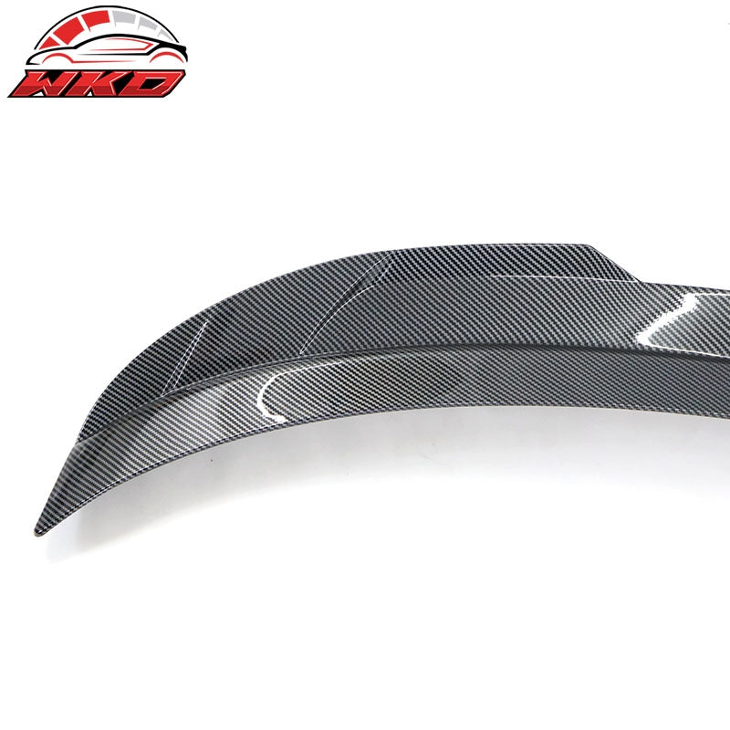 Fits 22-26 Honda Civic 11th 4DR Trunk Spoiler FE-C Style Wing Carbon Fiber Print
