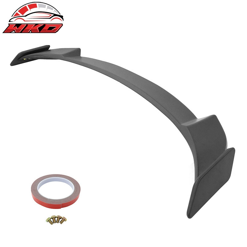 Fits 22-26 Honda Civic 11th Gen Hatchback IKON Trunk Spoiler Lip ABS Matte Black
