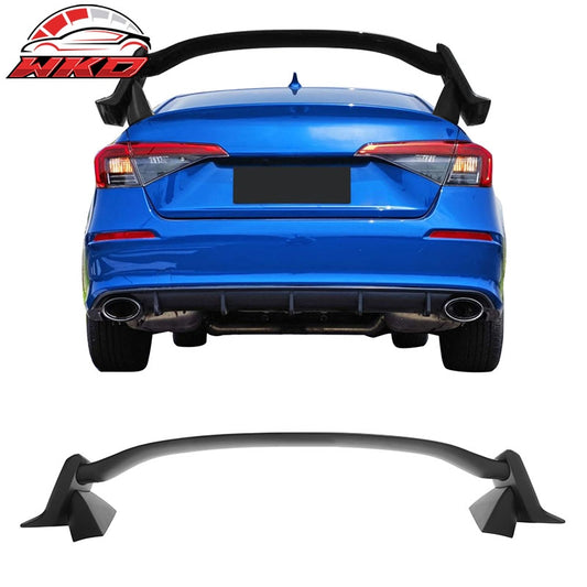 Wholesale For 22-26 Honda Civic 11th Sedan Trunk Spoiler Type R Rear Wing Primer Black Lip
