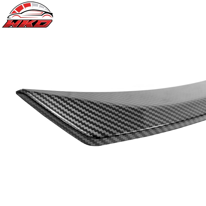 Fits 22-26 Honda Civic 11th Sedan Sport Style Trunk Spoiler Carbon Fiber Print