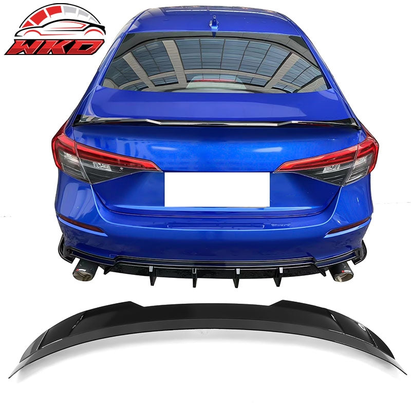 Wholesale 22-26 Honda Civic 11th Sedan Trunk Spoiler FE-C Style Rear Wing Gloss Black