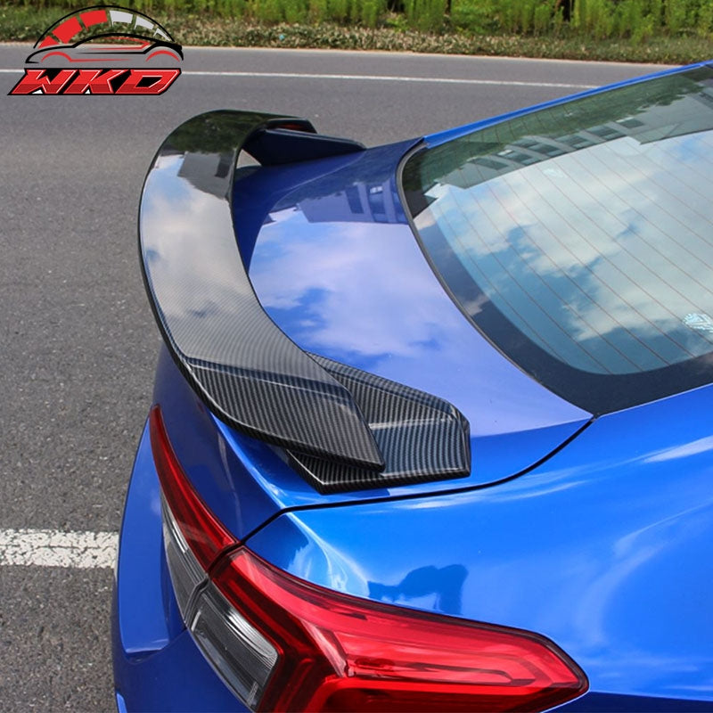 Fits 22-26 Honda Civic 11th Trunk Spoiler HPD Style Rear Wing Carbon Fiber Print
