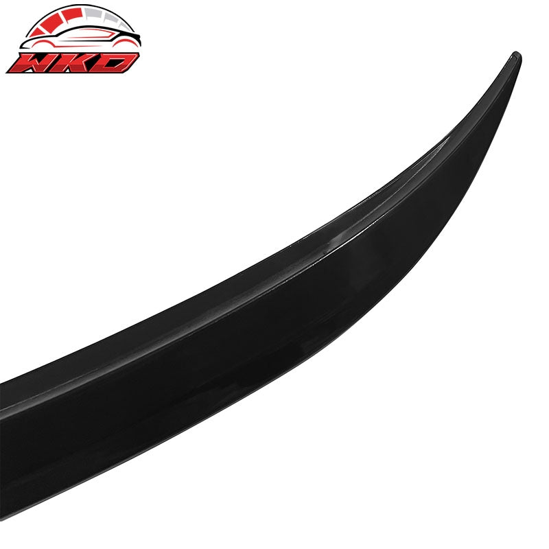 Fits 22-26 Honda Civic 11th Trunk Spoiler HPD Style Rear Wing Gloss Black Trim