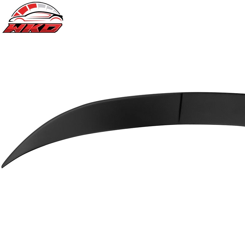 Fits 22-26 Honda Civic 11th Trunk Spoiler HPD Style Rear Wing Matte Black Trim