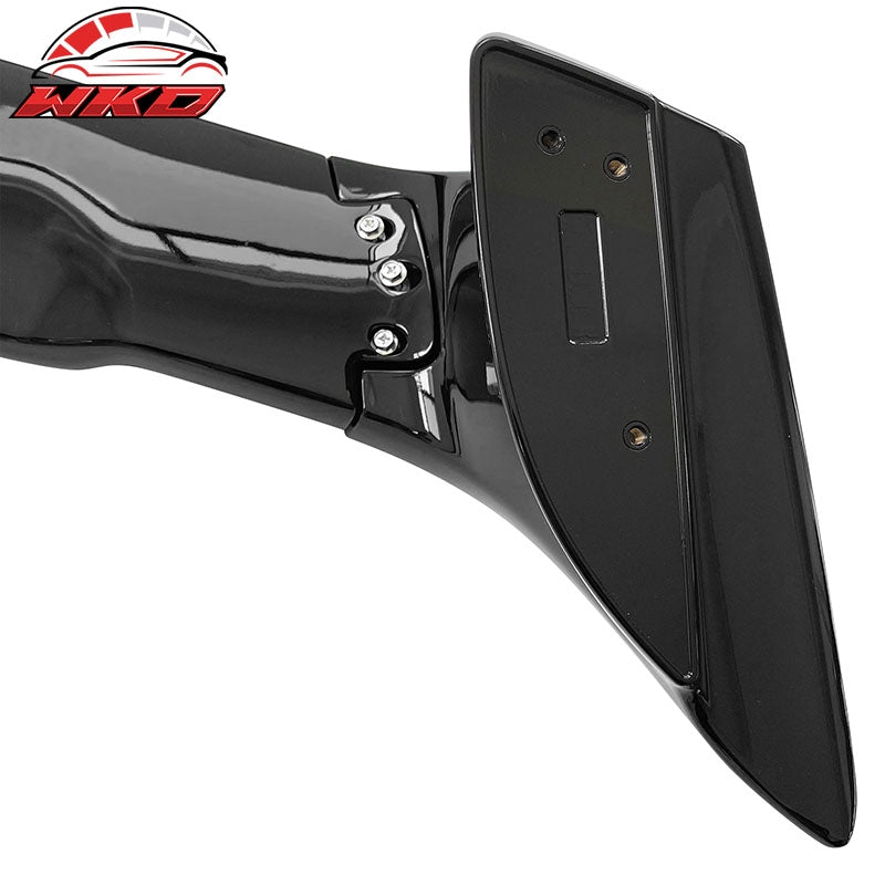 Fits 06-11 Honda Civic 4DR Sedan Mugen Style Trunk Spoiler Wing Gloss Black ABS