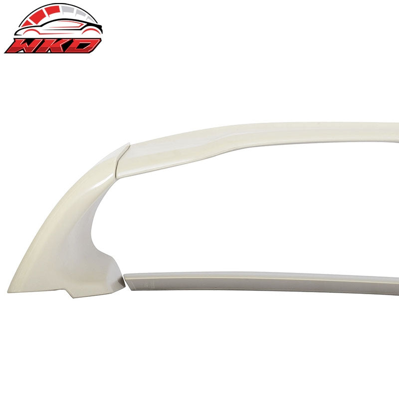 Fits 12-15 Honda Civic 9th Sedan Mugen Style Rear Trunk Spoiler Unpainted 4PC