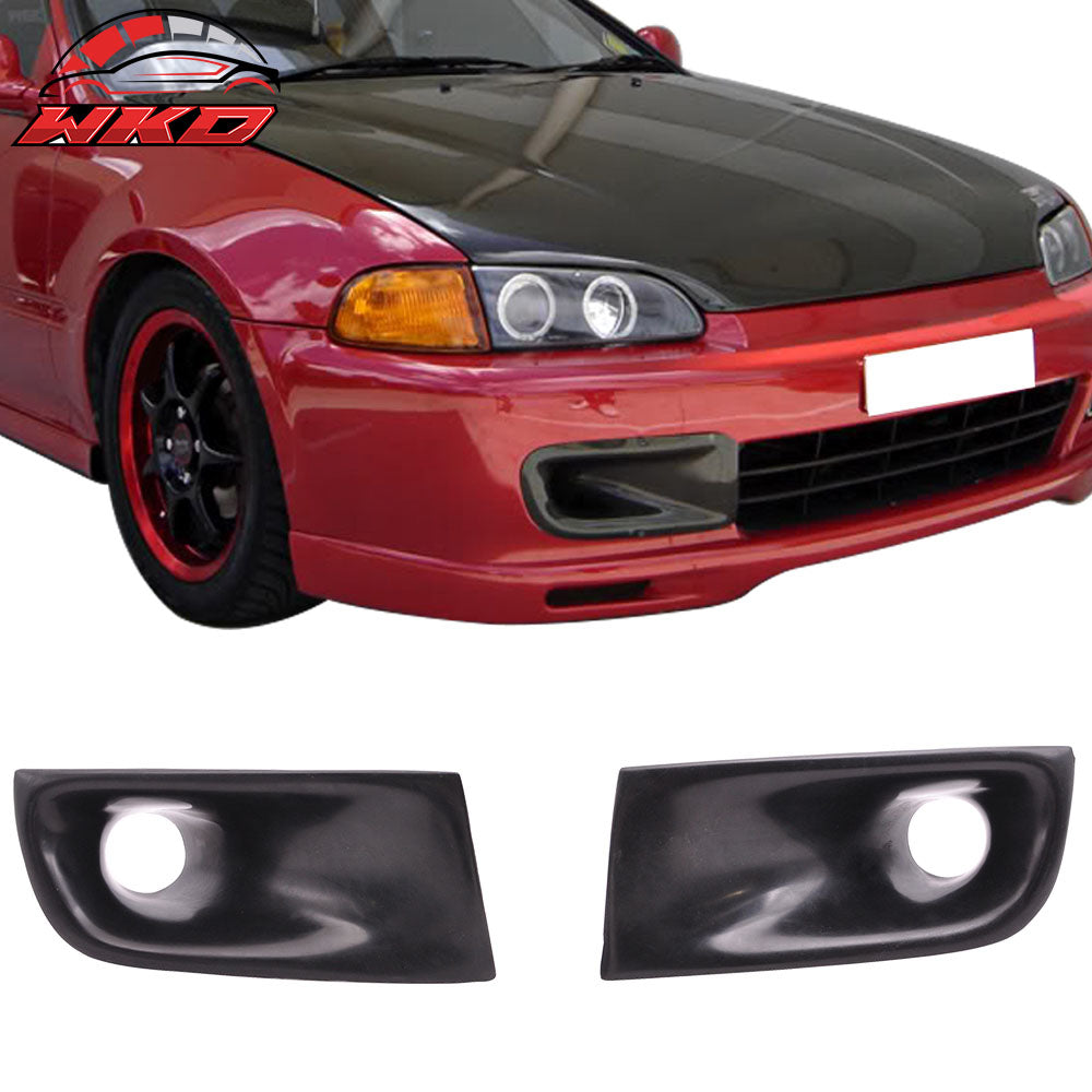 Fits 92-95 Honda Civic EG SR3 Jdm JS Style Air Duct Scoop Vents
