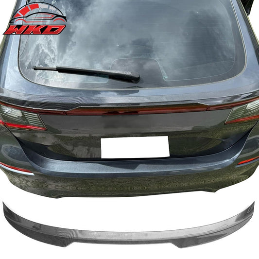 Wholesale For 22-26 Civic FL Type R Hatchback V Style Trunk Spoiler Carbon Fiber Print ABS - Wikond Auto