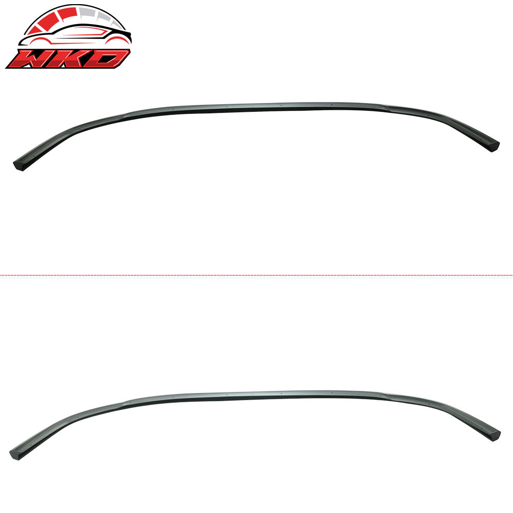 Fits 06-08 Honda Civic Coupe 2Dr STI Style Front Bumper Lip Spoiler Unpainted PU