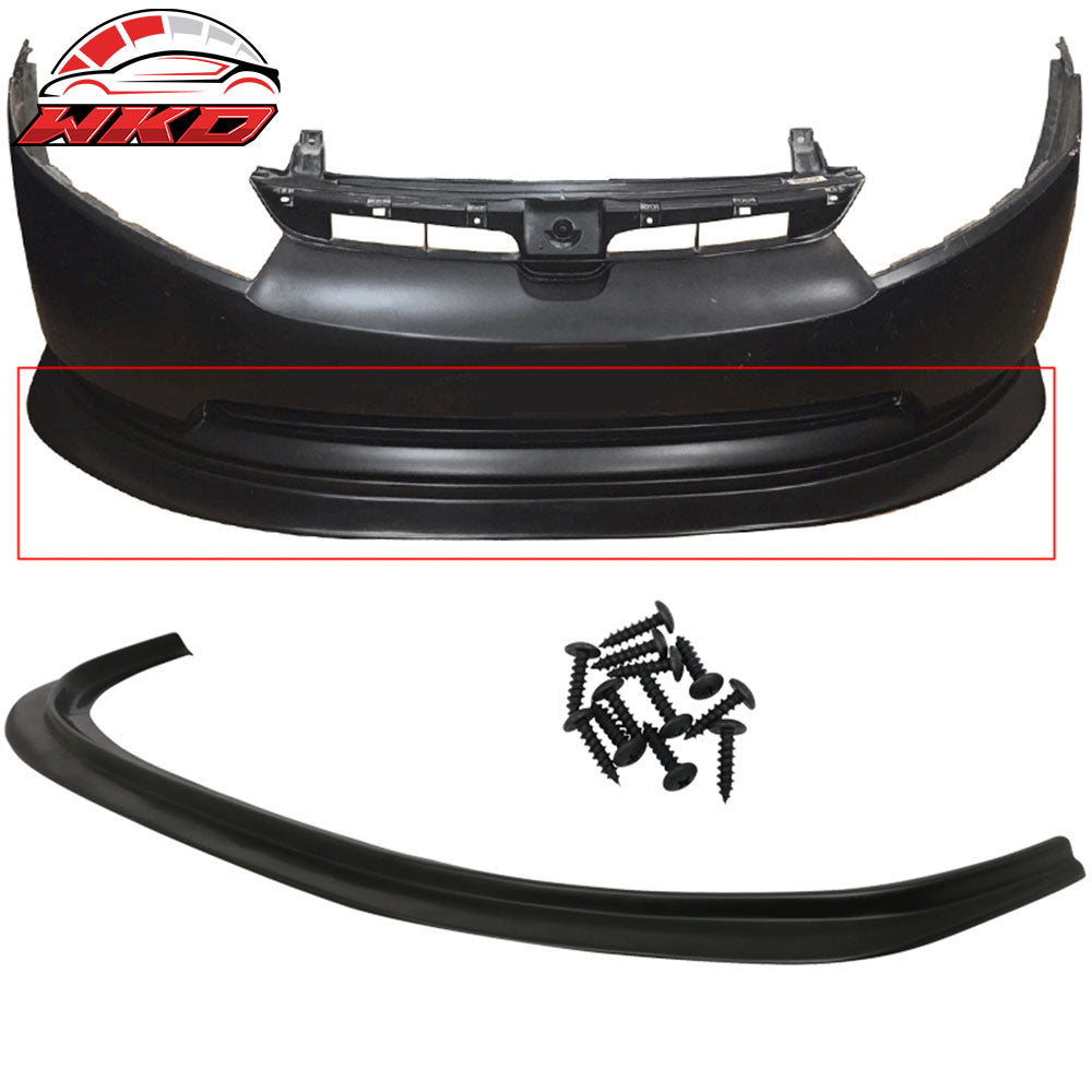 Fits 06-08 Honda Civic FA5 4Dr Sedan Ikon Aero DP Front Lip Bumper Splitter