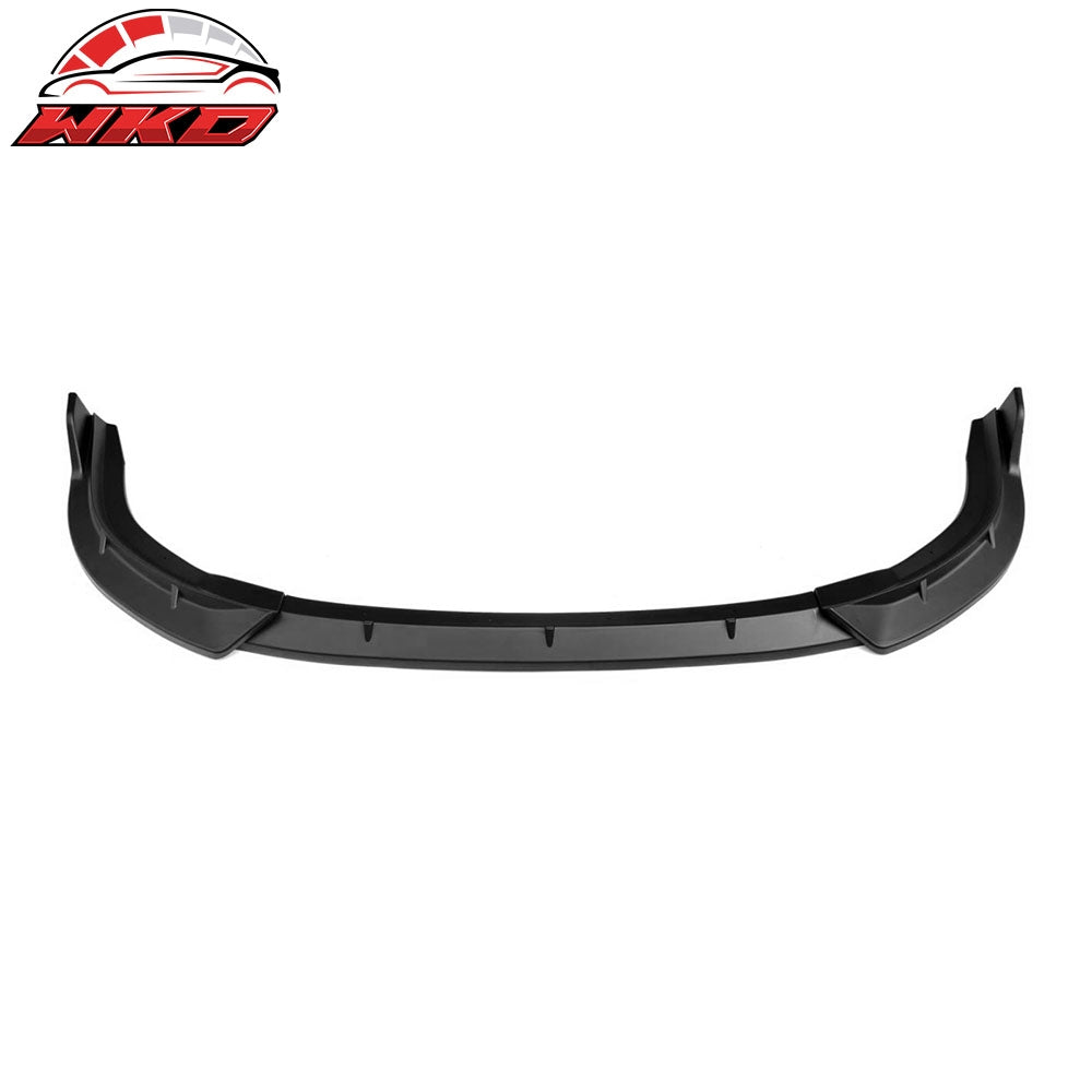Wholesale 06-08 Honda Civic Sedan IKON Style Matte Black Front Bumper Lip Spoiler 3PC