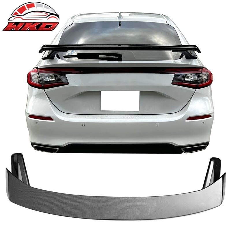 Wholesale 22-26 Honda Civic Hatchback HPD Style Rear Trunk Spoiler Carbon Fiber Print