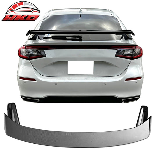 Wholesale 22-26 Honda Civic Hatchback HPD Style Rear Trunk Spoiler Carbon Fiber Print