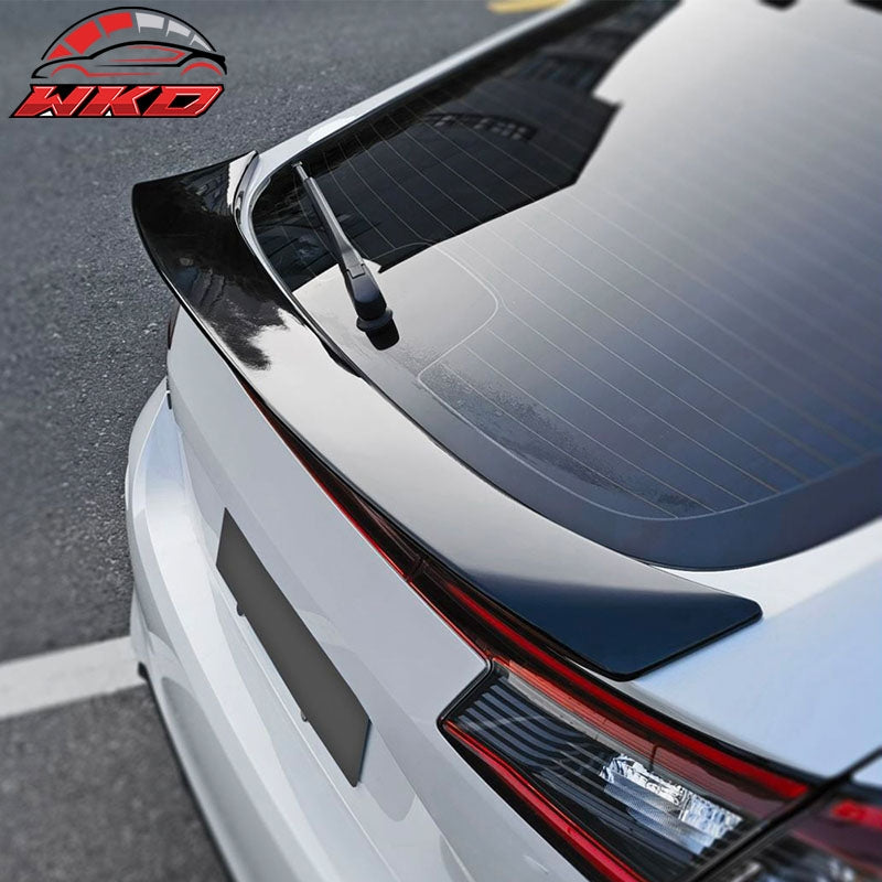 Fits 22-26 Honda Civic Hatchback Mugen Style Rear Trunk Spoiler ABS Gloss Black