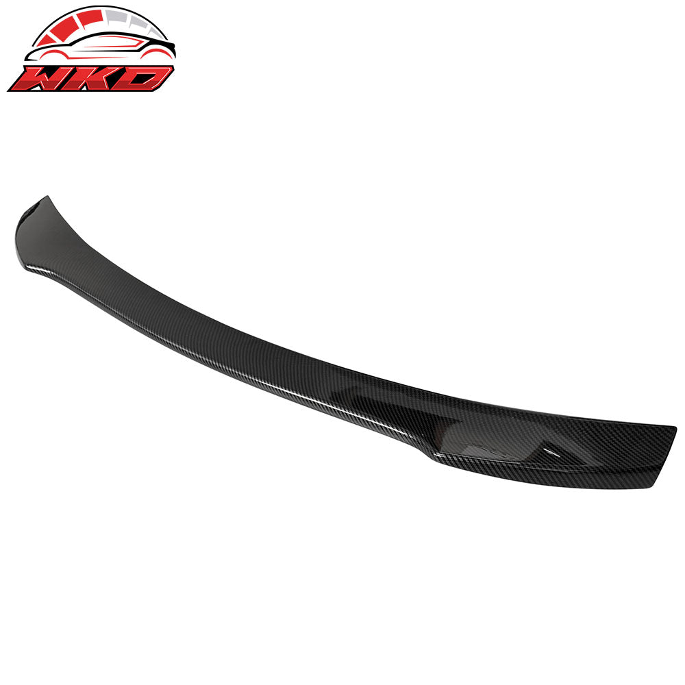 Fits 17-21 Honda Civic 10th Hatchback V Style Trunk Spoiler Carbon Fiber Print