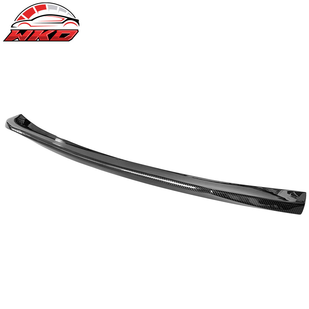 Fits 17-21 Honda Civic 10th Hatchback V Style Trunk Spoiler Carbon Fiber Print