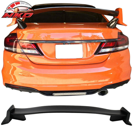 Wholesale 12-15 Honda Civic X 9th Gen Sedan Type R Rear Trunk Spoiler Unpainted ABS