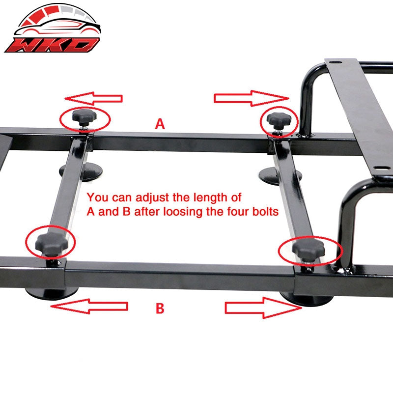 Black PVC Leather Slider Cockpit Racing Seat Gaming Chair & Bracket