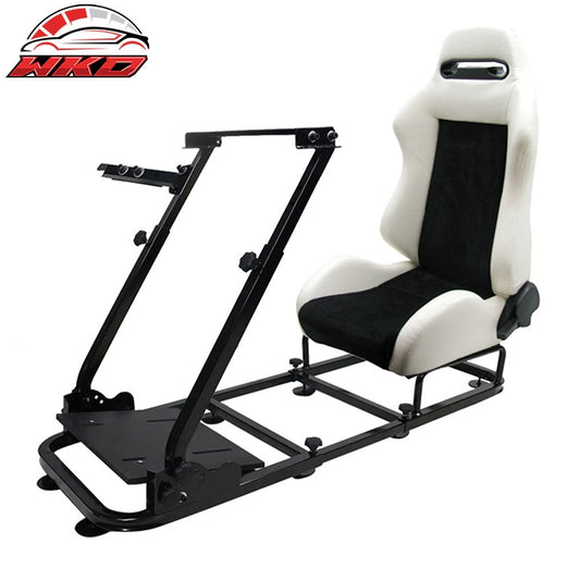 Wholesale White PVC Cockpit Racing Simulator Steering Wheel Stand PS4 Xbox One