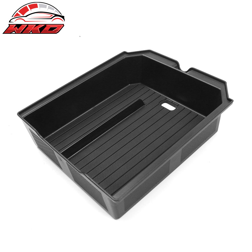 Fits 24-25 Tesla Model 3/Y Lower Upper Center Console Organizer Storage Box TPE