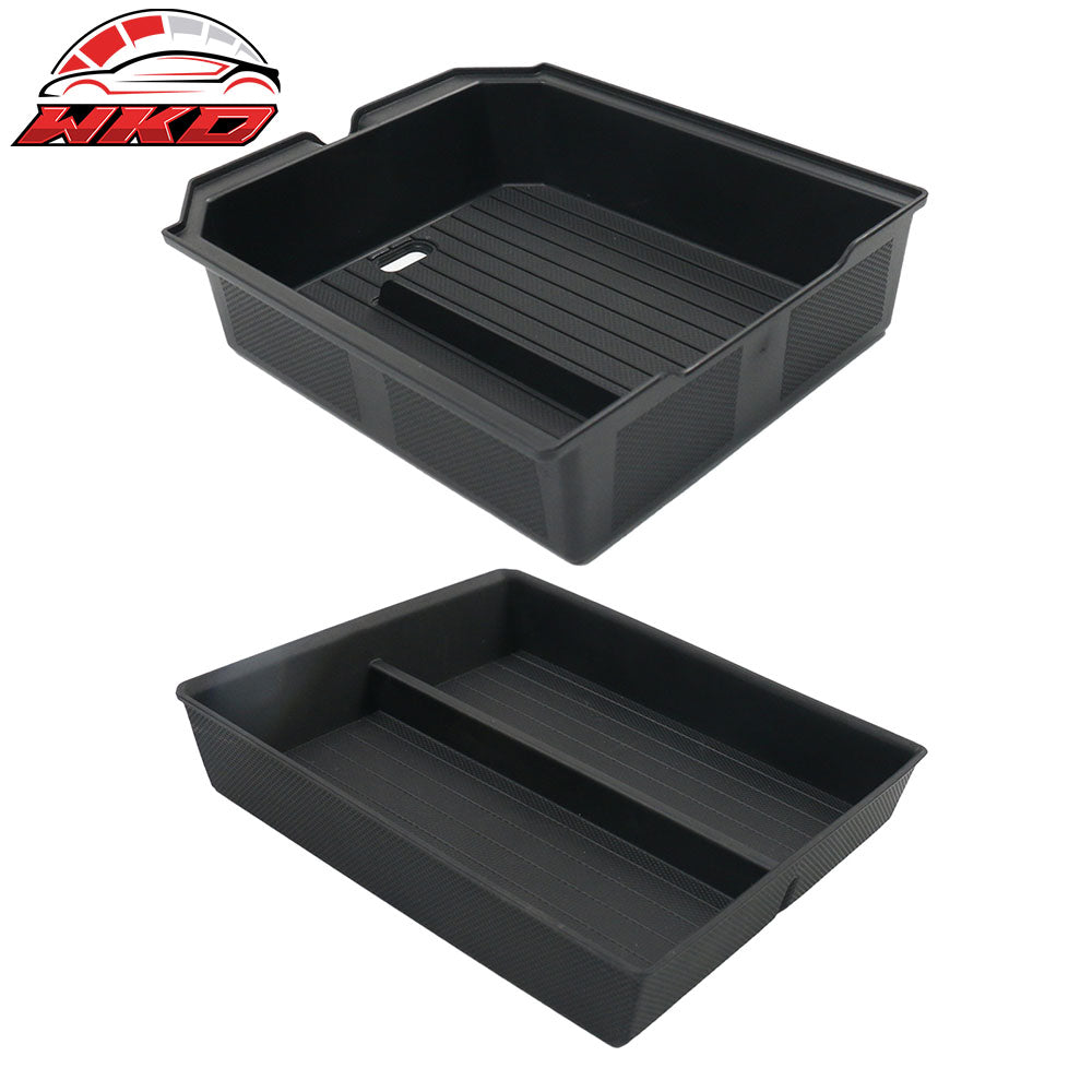 Fits 24-25 Tesla Model 3/Y Lower Upper Center Armrest + Console Storage Box 6PCS