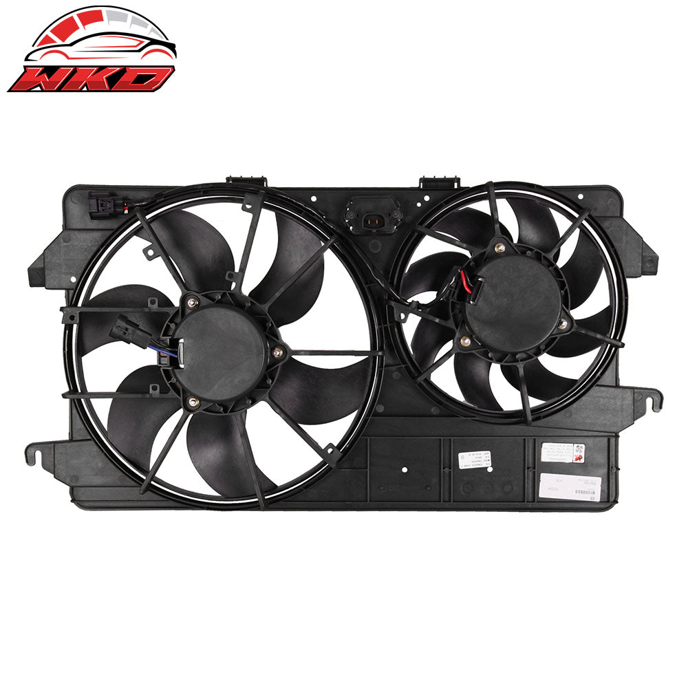 Fits 2010-2013 Ford Transit Connect 2.0L Engine A/C Condenser Dual Cooling Fan