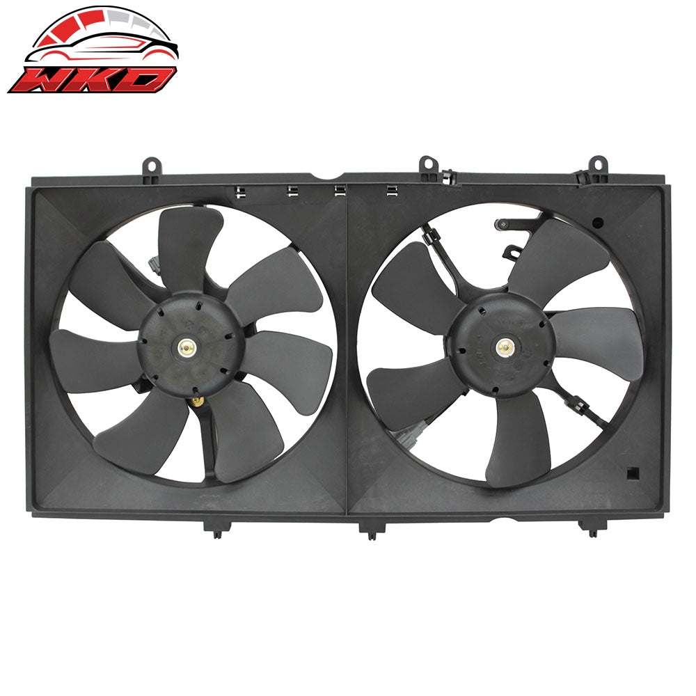 Wholesale 2002-2007 Mitsubishi Lancer 2.0L Engine A/C Condenser Dual Cooling Fan