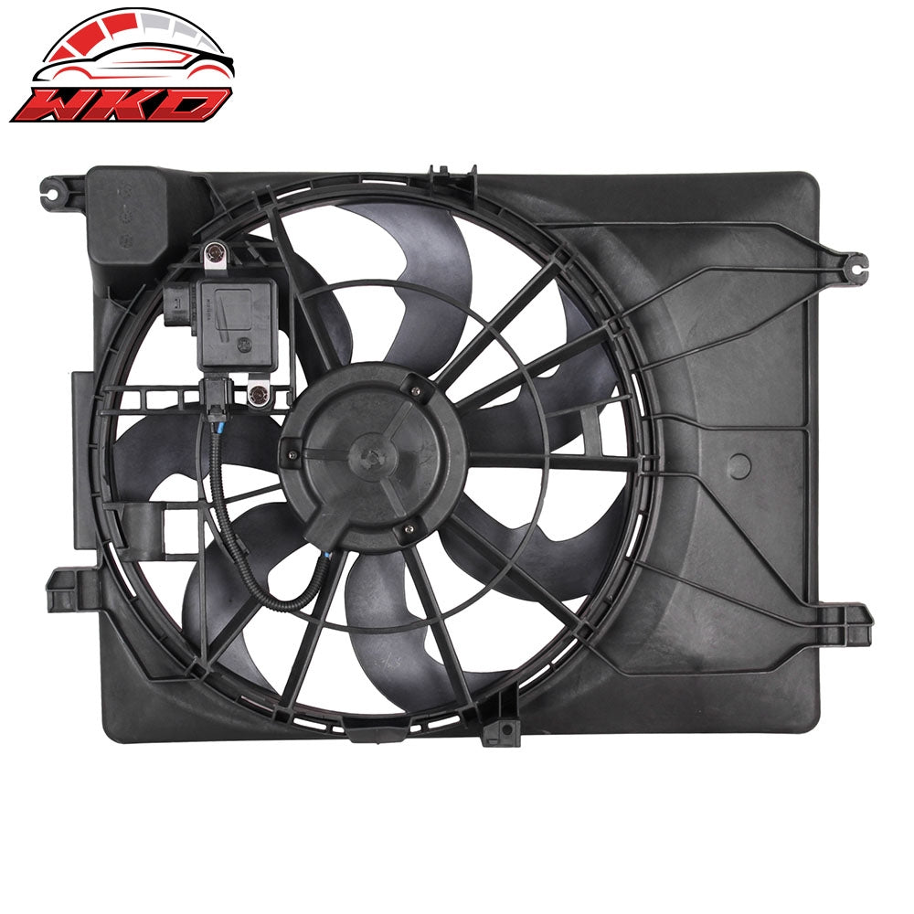 Wholesale 16-21 Hyundai Tucson 2.0L/2.4L Engine Cooling Fan Single Radiator Assembly Default Title - Wikond Auto