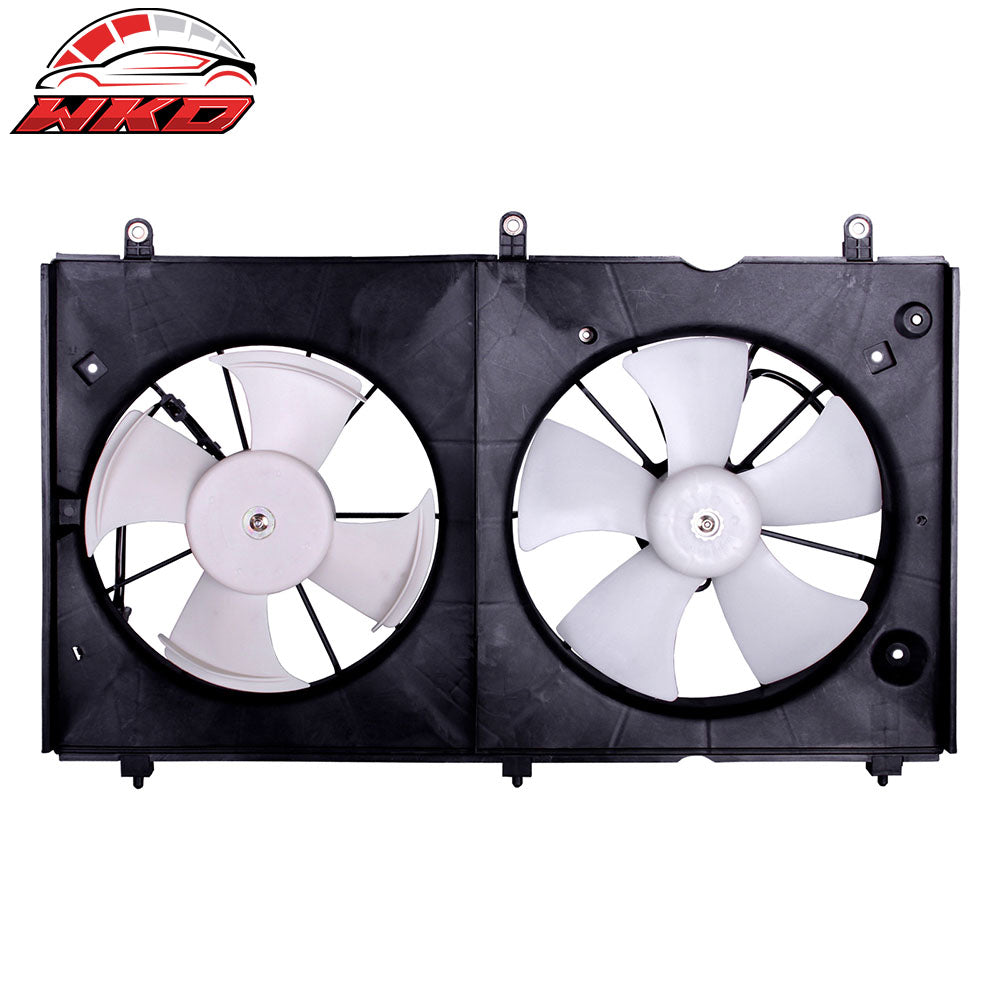 Wholesale 03-07 Honda Accord Valeo Brand A/C Condenser Radiator Dual Cooling Fan Kit