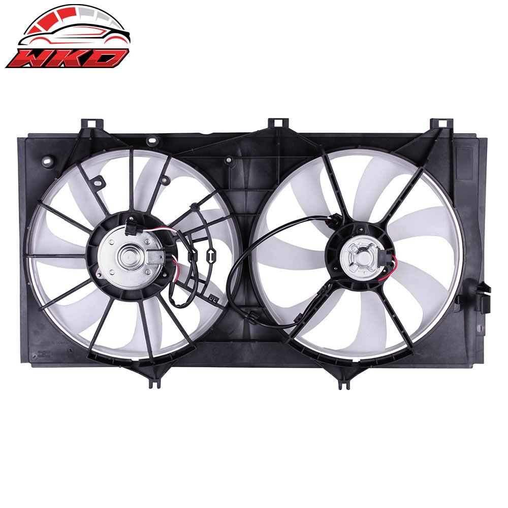 Fits 2007-2012 Lexus ES350 2009-2016 Toyota Venza 3.5L Radiator Dual Cooling Fan