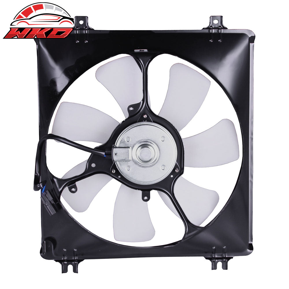 Fits 08-12 Honda Accord Coupe& Sedan Radiator Extra Silent Cooling Fan Assembly