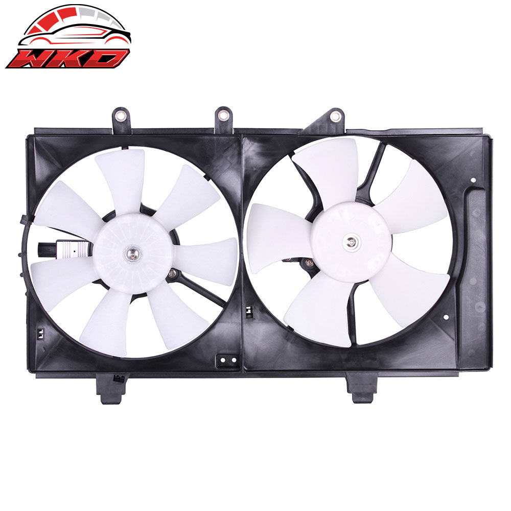 Fits 01-05 Dodge Neon A/T Engine Cooling Fan Dual Condenser Radiator Assembly