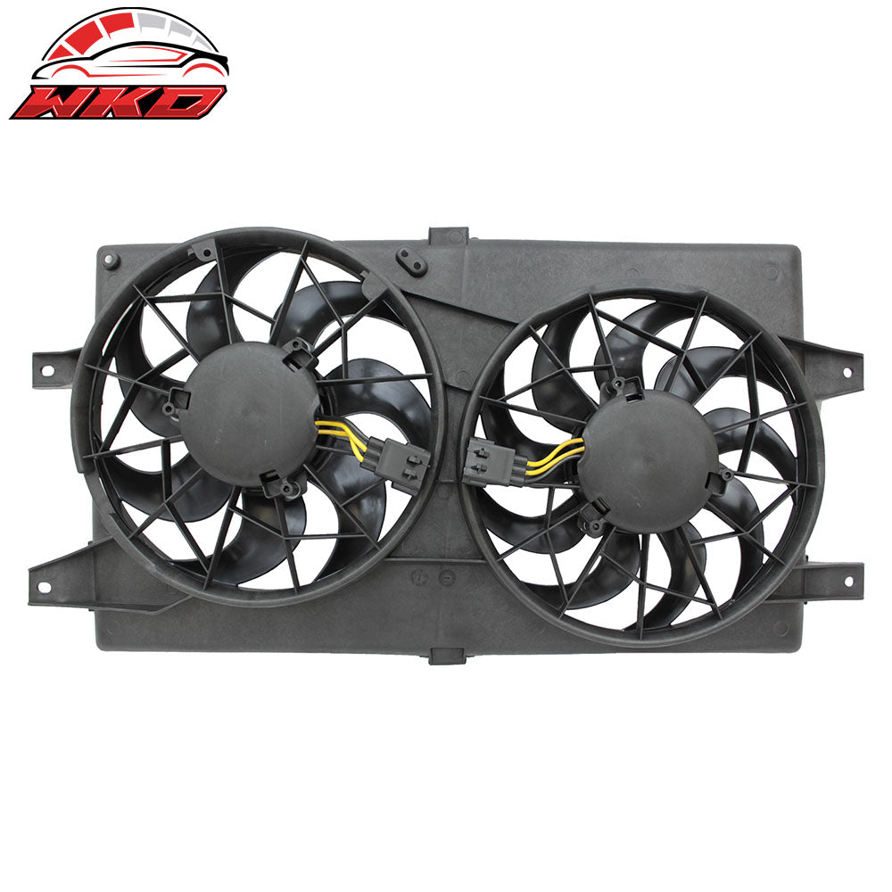 For 01-06 Chrysler Sebring Convertible/Sedan 4Cyl/6Cyl Dual Cooling Fan Assembly
