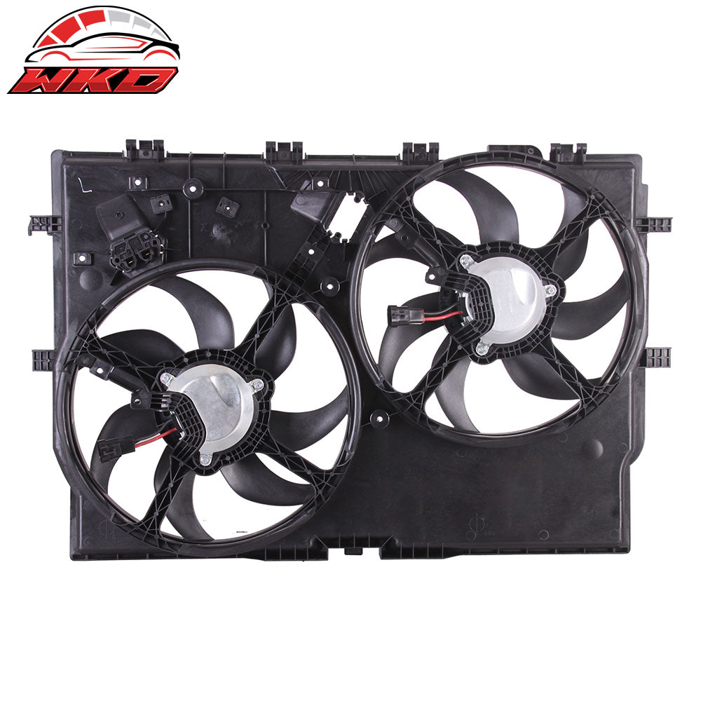 Fits 14-21 Ram Promaster 1500 2500 3500 3.0L/3.6L Radiator Dual Cooling Fan