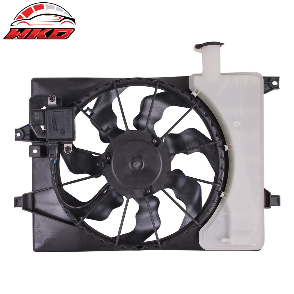 Fits 17-18 Kia Forte Sedan 2.0L With PWM OE Style Radiator Cooling Fan Assembly