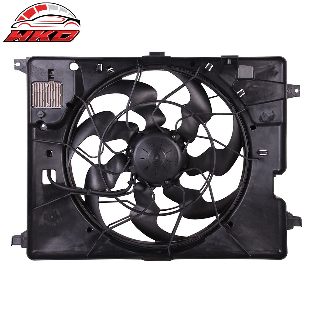 Fits 15-16 Hyundai Genesis Sedan 3.8L/5.0L W/ PWM Electric Radiator Cooling Fan