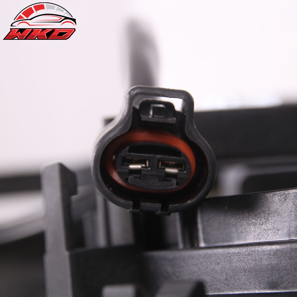 Fits 07-10 Toyota Sienna 3.5L A/C Condenser Dual Cooling Fan OE Replacement