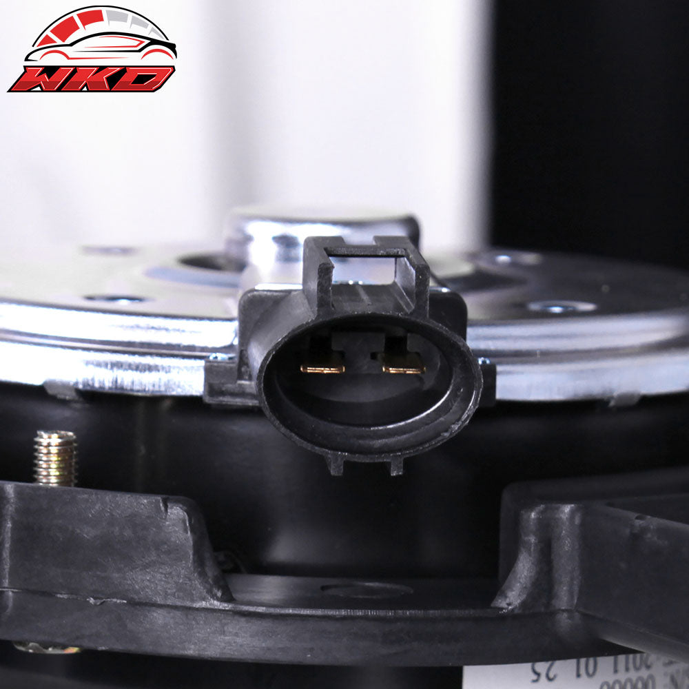 Fits 04-06 Lexus ES330 3.3L 04-06 Toyota Camry V6 A/C Condenser Dual Cooling Fan