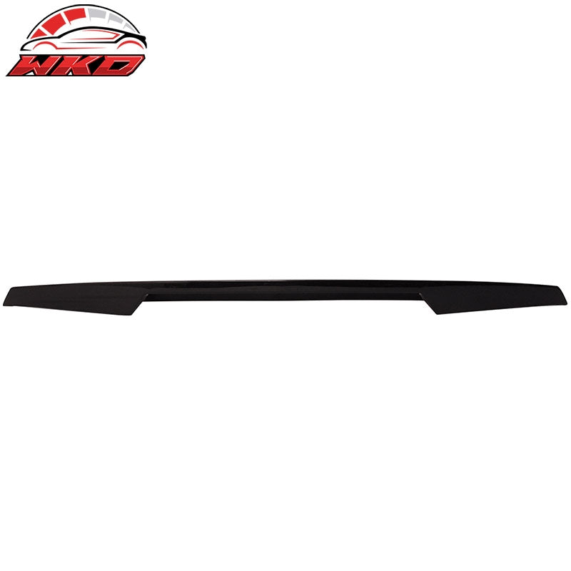 Fits 14-19 Chevrolet Corvette C7 Rear Trunk Lid Spoiler Wing Lip ABS Gloss Black