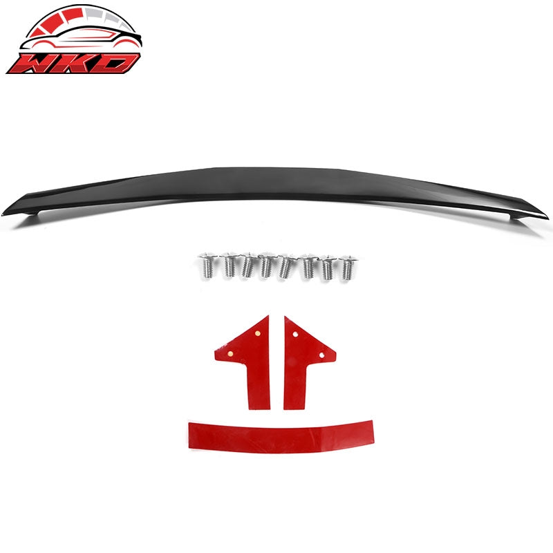 Fits 20-26 Corvette C8 2022 New Z51 Low Profile Style Trunk Spoiler Gloss Black