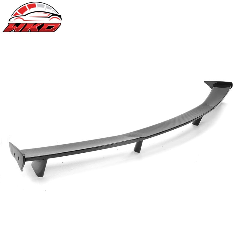 Fits 20-26 Chevrolet Corvette C8 High Wing Style Trunk Spoiler Carbon Fiber 7PC